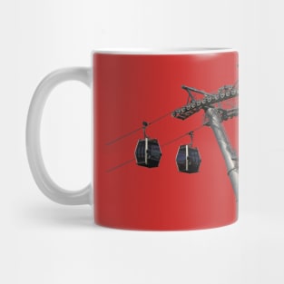 Christmas Cable Car Mug